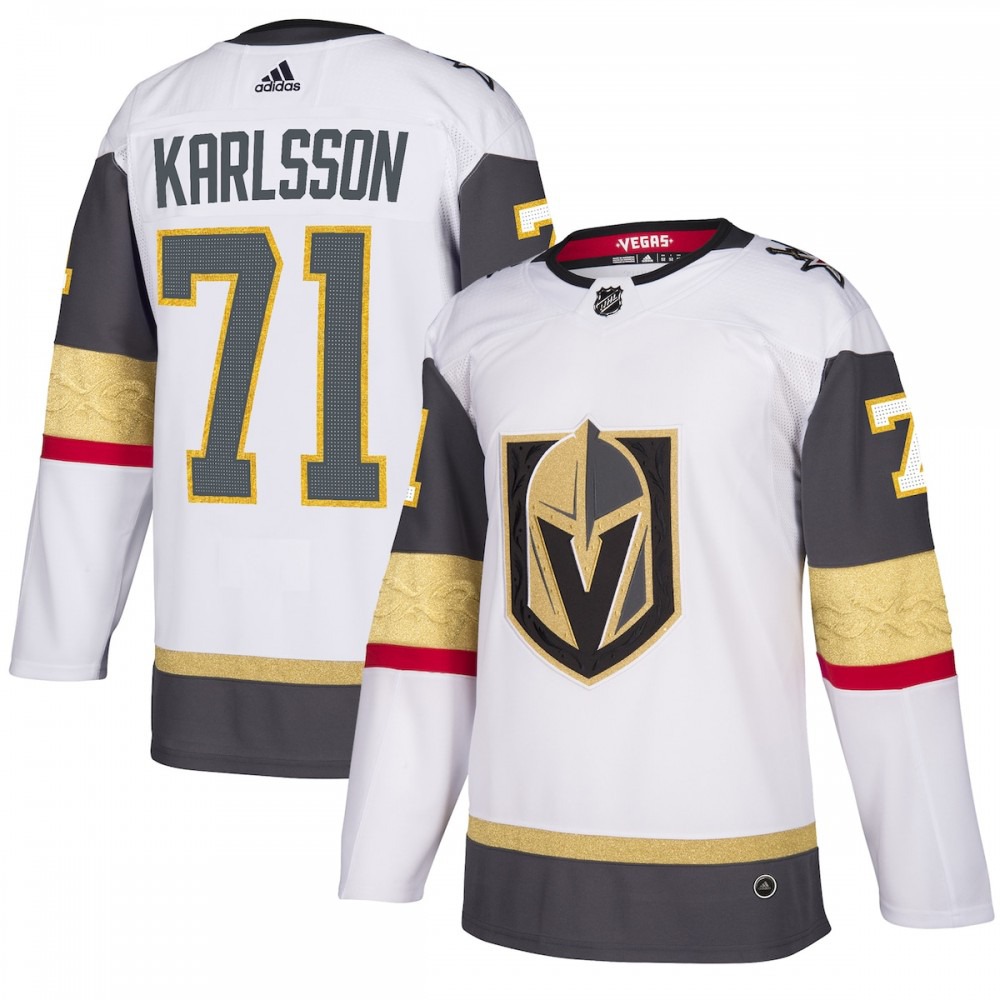 William Karlsson Vegas Golden Knights adidas Authentic Player Jersey - White-Pro Kit Vault | Brand New 26/27 Sports Jerseys